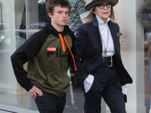 A szuper stílusos Diane Keaton és fia imádnivalók