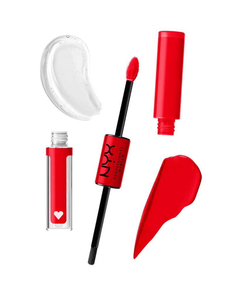 Shine Loud hosszan tartó folyékony rúzs (17 Rebel in Red) NYX COSMETICS 4990 Ft