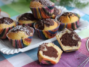Íme új kedvenced: a zebra muffin!