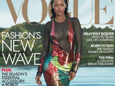 Rihanna legszebb fotói a Vogue magazin új számában