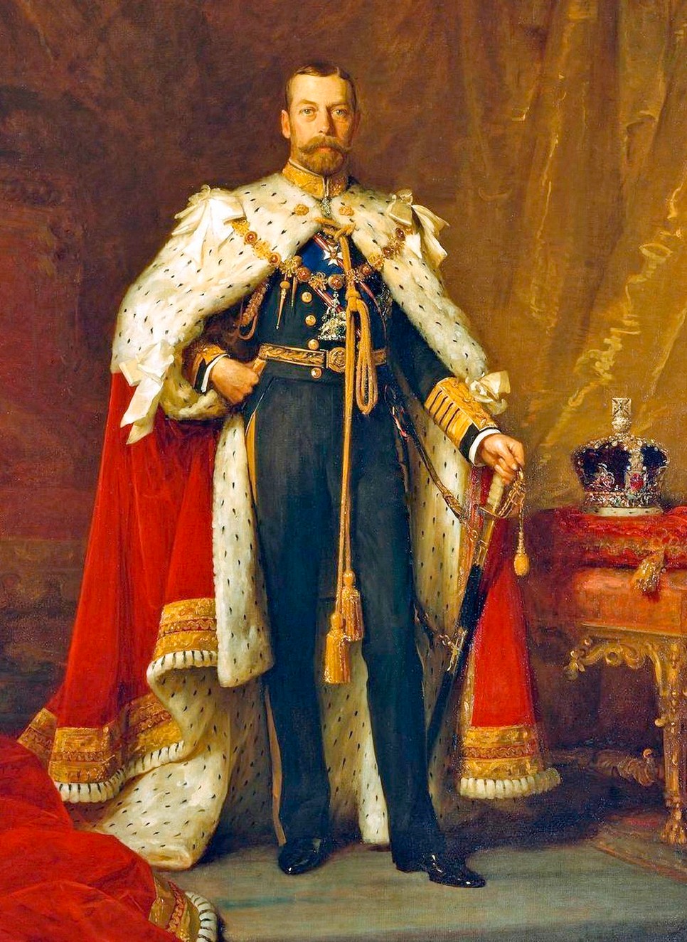 V. György brit király, Vilmos herceg ükapja