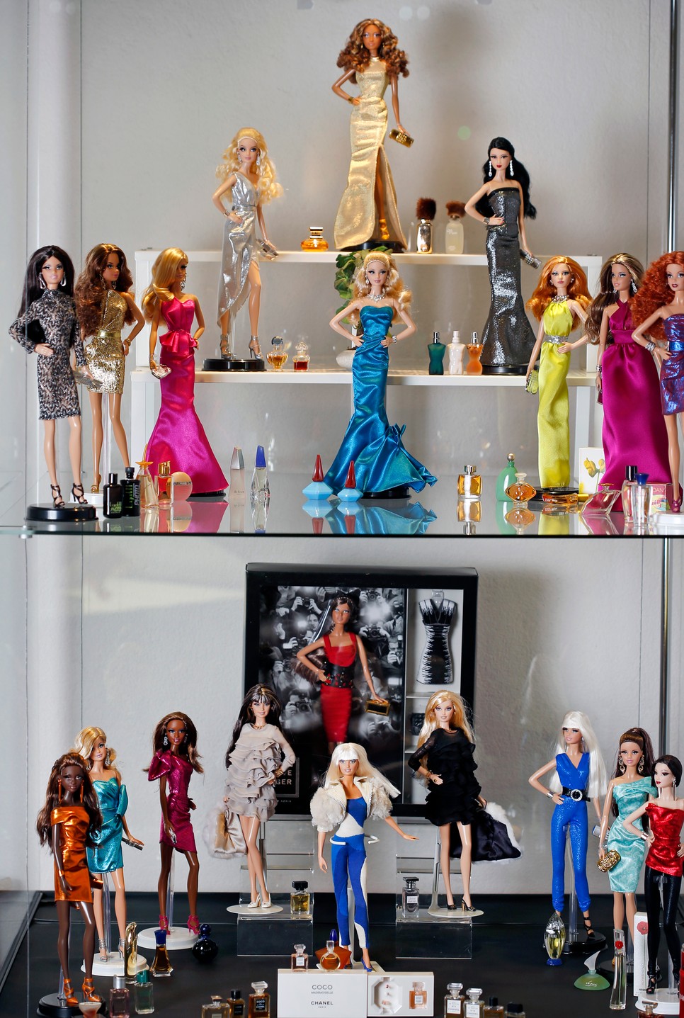 Egy különleges Barbie gyűjtemény mutatja be a Barbie baba evolúcióját. 