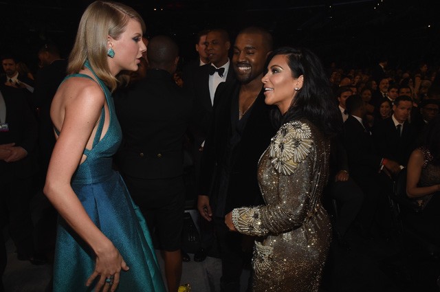 Taylor Swift Kanye West Kim Kardashian vita