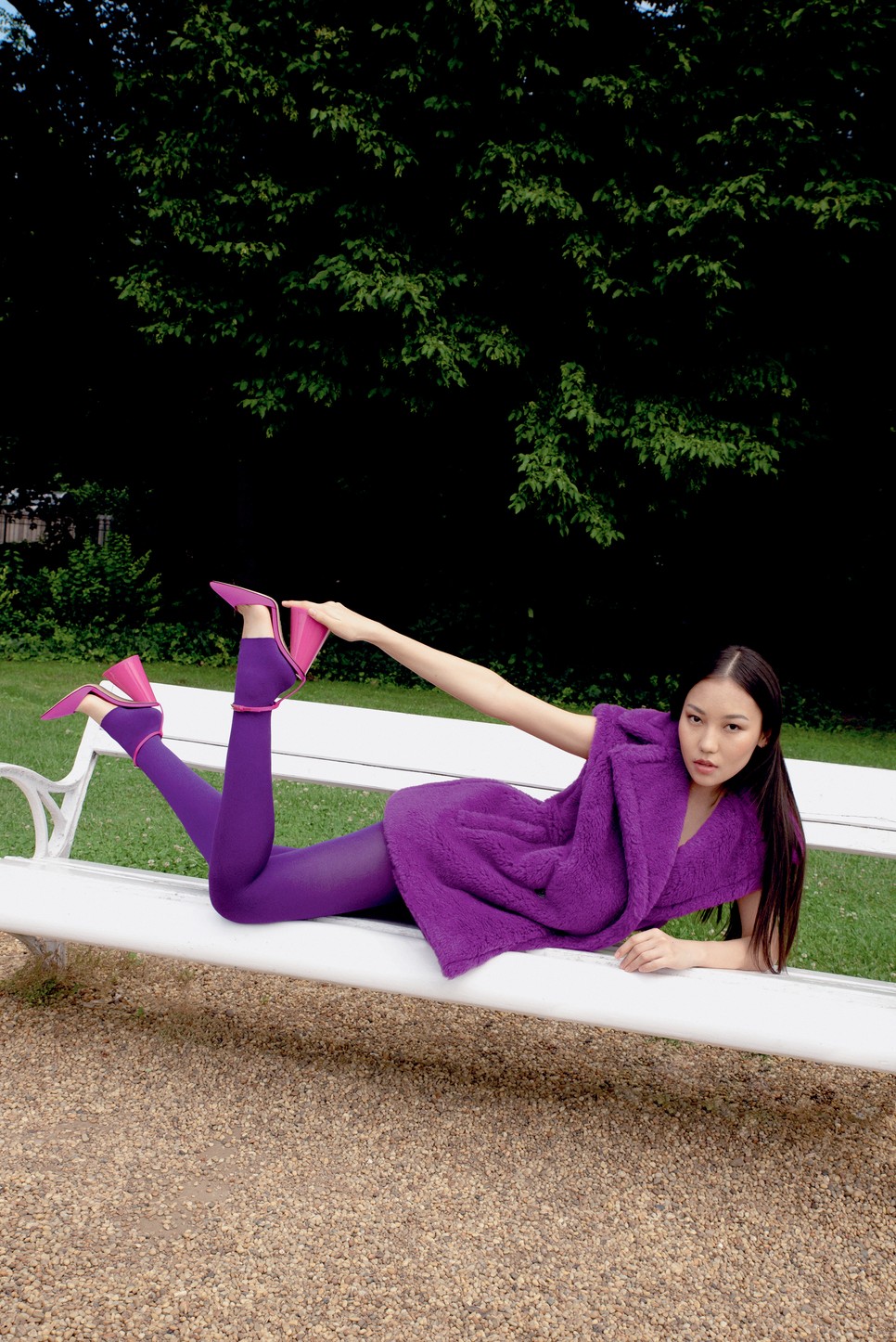 Mellény MAX MARA maxmara.com | Szandál THE ATTICO @heavenbudapest