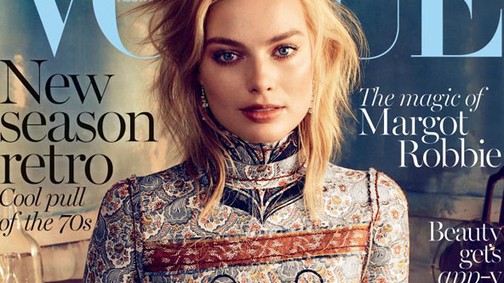 Margot Robbie első  fantasztikus Vogue címlapszereplése