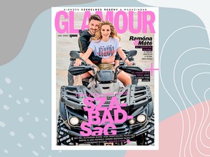 Mesebeli szerelem: Lékai-Kiss Ramóna és Lékai Máté szerelmi történetével és ajándék szerelmes regénnyel megjelent a GLAMOUR júniusi lapszáma