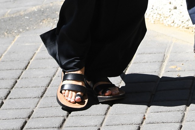 Victoria Beckham szandál