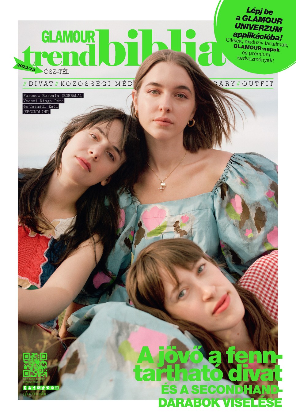 Megjelent a GLAMOUR szeptemberi száma Tóth Andival a címlapon és plusz mellékletekkel