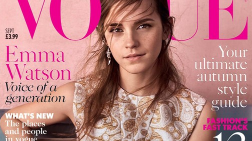 Rettenetes címlapon Emma Watson