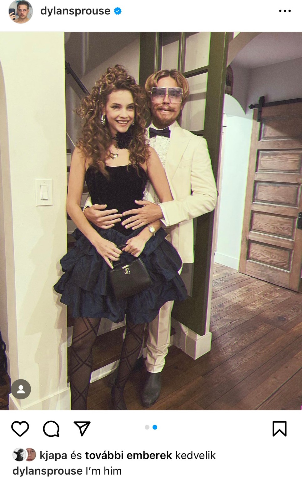 Természetesen Palvin Barbara is feltűnik Dylan Sporuse bulijában