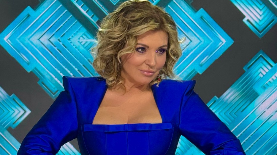 LIptai Claudiát A Nagy Duett című műsorban Kiss Márk öltözteti