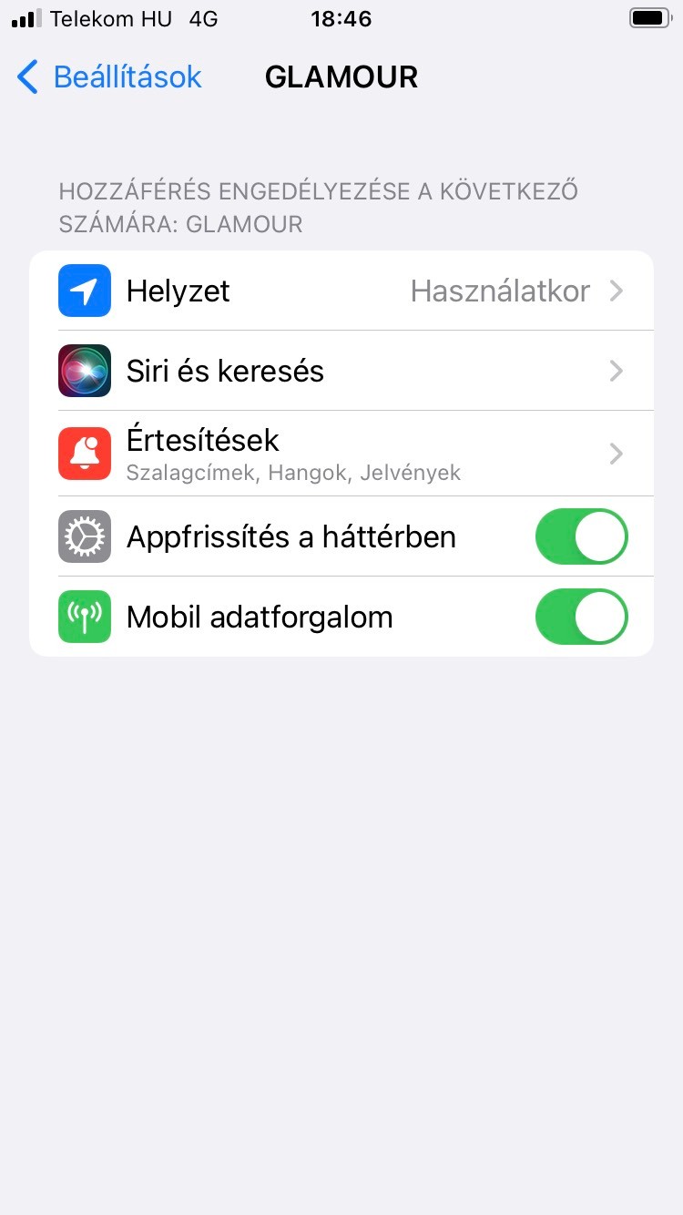 Univerzum értesítések bekapcsolása