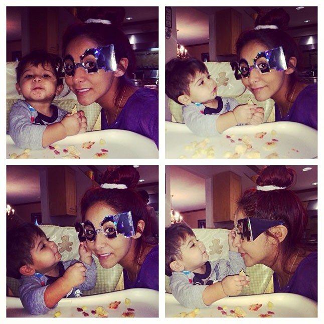 Snooki kiütötte a cukiságfaktort ezzel a fotóval.