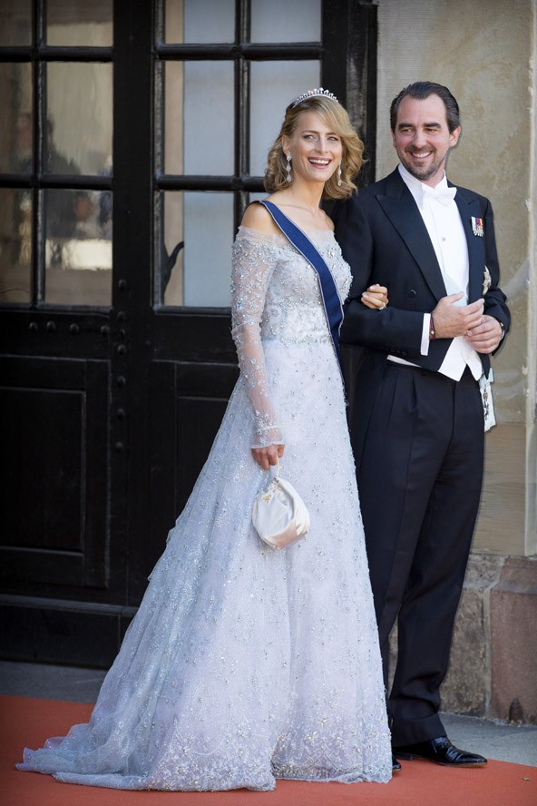 Tatiana Platnik és Nikolaos görög herceg.
