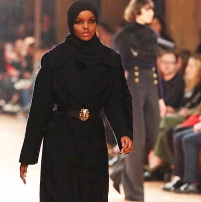 Halima Aden Alberta Ferretti