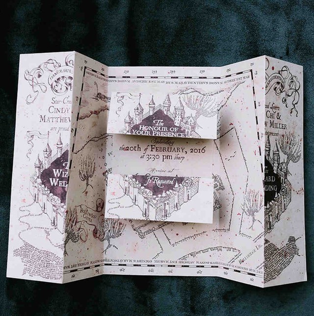 Egy gyönyörű, varázslatos esküvő, amit a Harry Potter világa inspirált