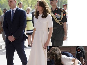 Ciki! Kate Middleton bugyit villant Indiában