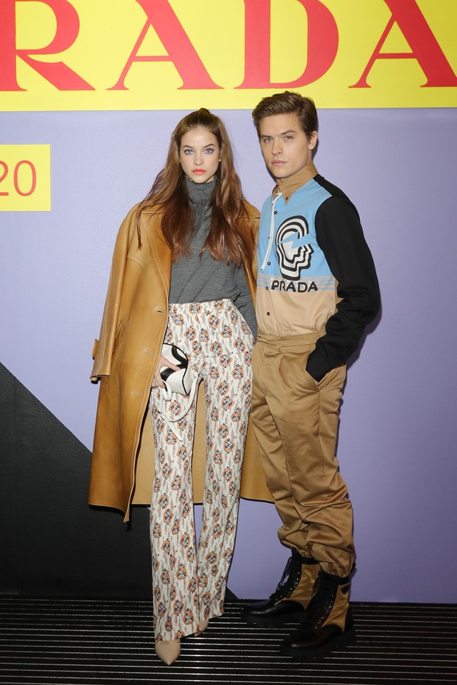 Palvin Barbara Dylan Sprouse Prada