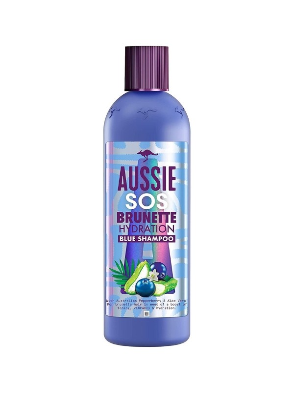Sos Brunette kék sampon AUSSIE 2190 Ft/290 ml (7,55 Ft/1 ml) 