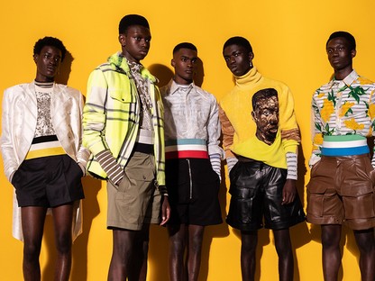 Ismerd meg a ghánai festőt, akinek művei a Dior legújabb férfikollekcióját ihlették: Amoako Boafo