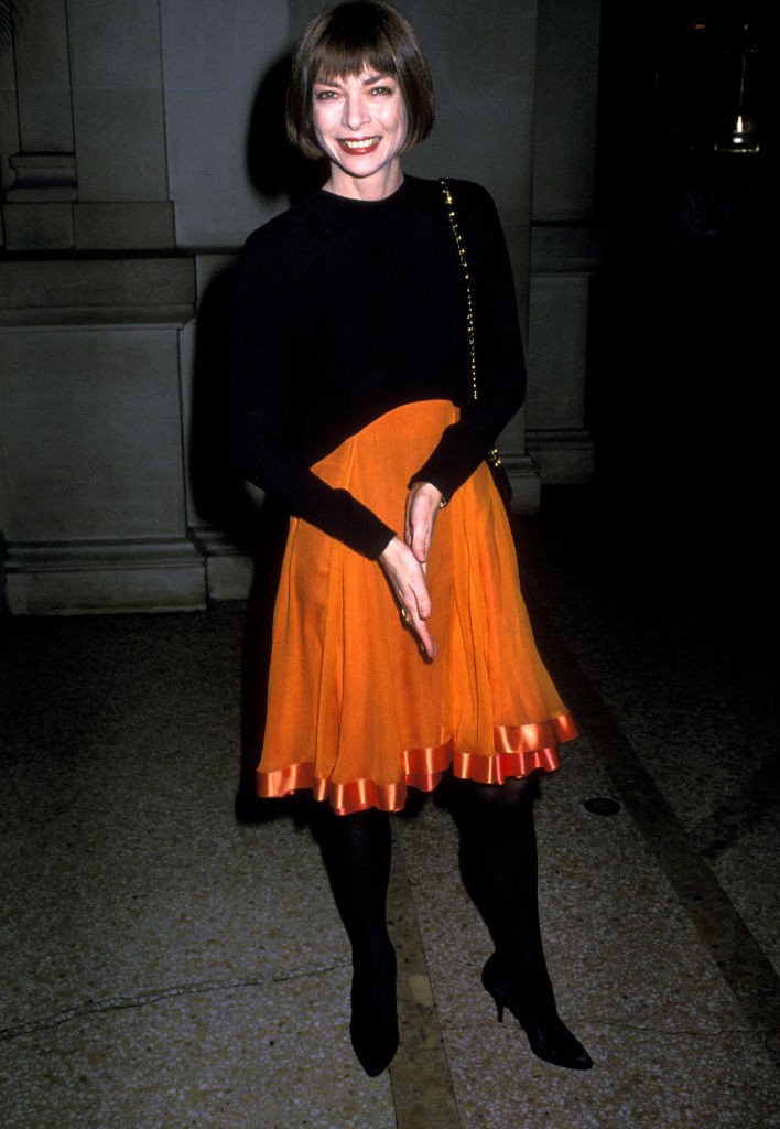 Anna Wintour 1988 óta az amerikai Vogue magazin főszerkesztője. 