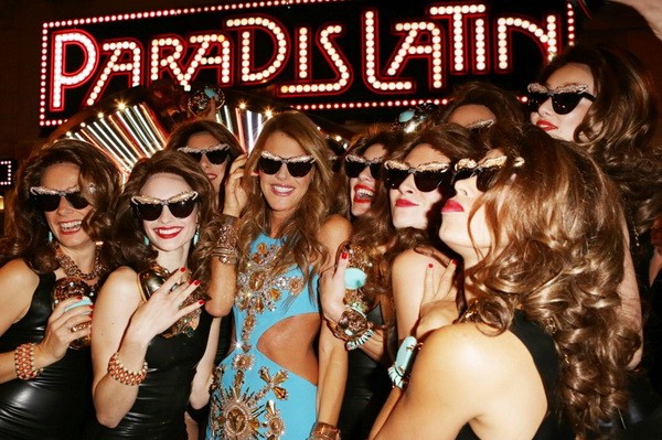 A buli a Paradis Latinban volt, Párizsban, a divathét alatt