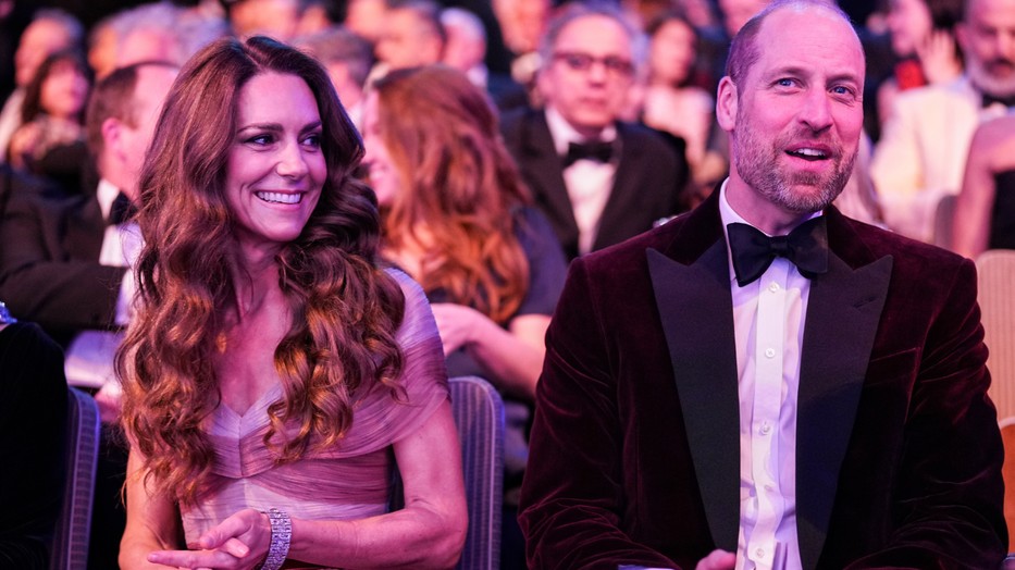 Kiderült, mit mondott Katalin hercegnének Vilmos herceg a BAFTA-gálán