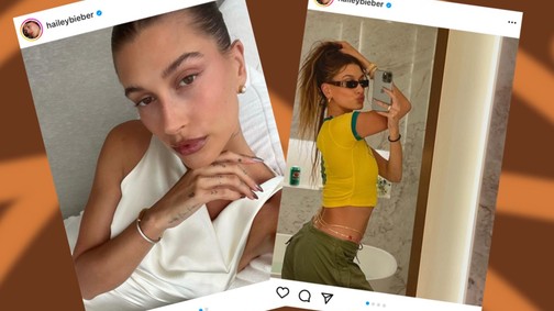 Megérkezett Hailey Bieber híres nyári körmeinek őszi változata!