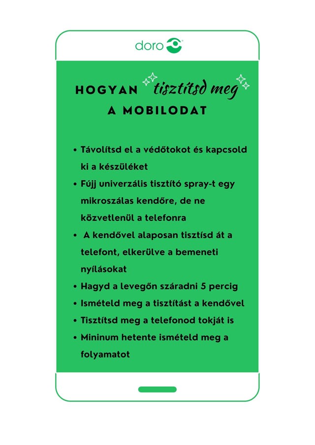 Így tartsd tisztán és bacimentesen a telefonod!