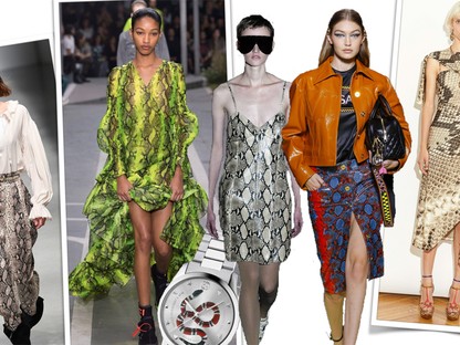 Kígyók kígyóznak - A szezon legmenőbb trendje a kígyóminta