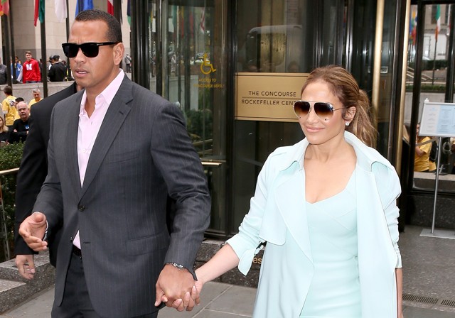 Jennifer Lopez Alex Rodriguez A-Rod