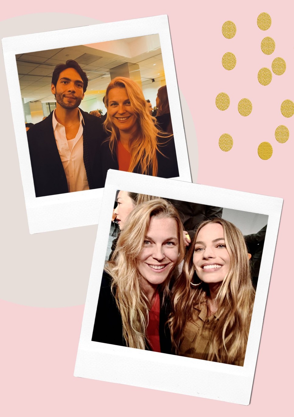 Szerzőnk, Vida Virág Margot Robbie és Diego Calva társaságában