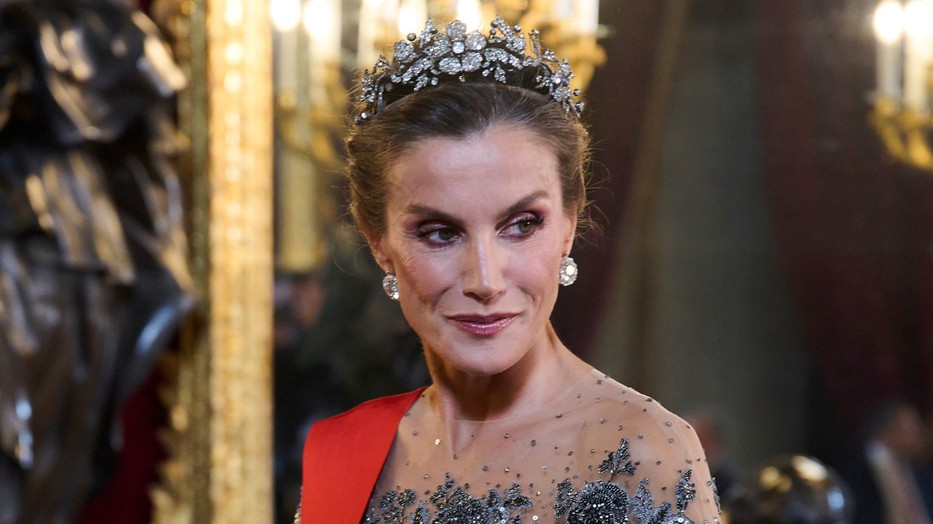 Letícia királyné ruhája egyszerűen álomszép