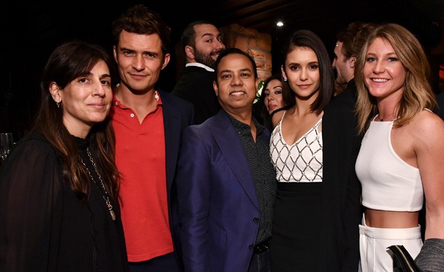 Nina Dobrev és Orlando Bloom a Promise premierjén