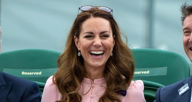 Ez Katalin hercegné hétvégéje! Fantasztikusan friss ruhában búcsúzik Wimbledontól