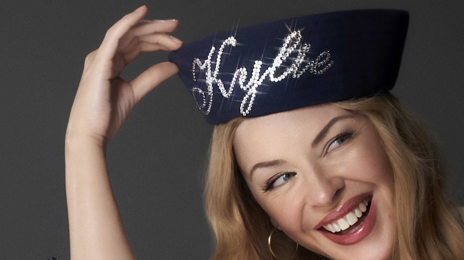 Kylie Minogue a Jimmy Choo és a Jean Paul kollaboráció reklámarca