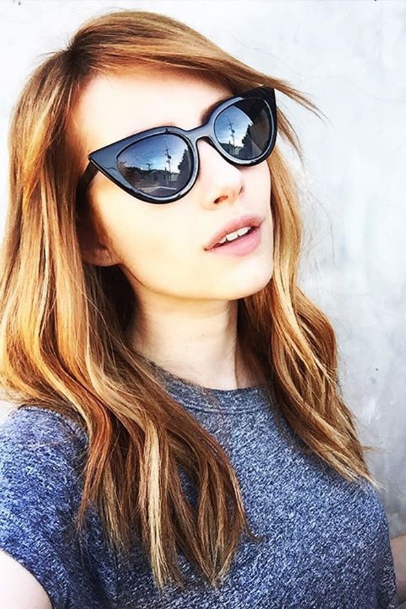 emma roberts, desert rose, hajszín, árnyalat, hajfestés, színésznő