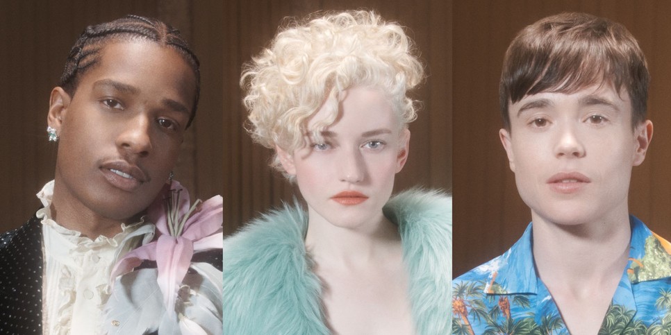 A$AP Rocky, Julia Garner és Elliot Page a Gucci Divatház emblematikus illatainak új kampányarcai