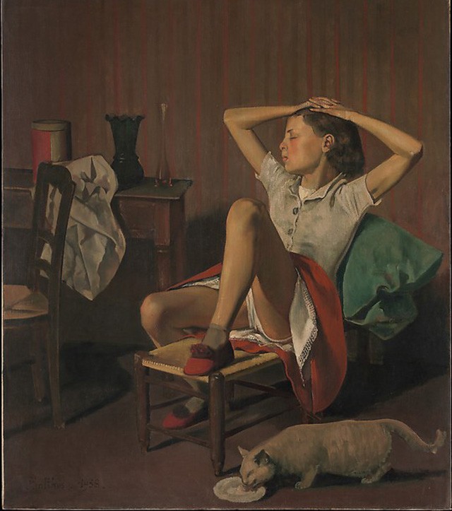 Batlhus Thérése álmodozik című festménye