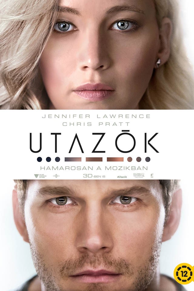 Utazók, Chris Pratt, Jennifer Lawrence, Passengers