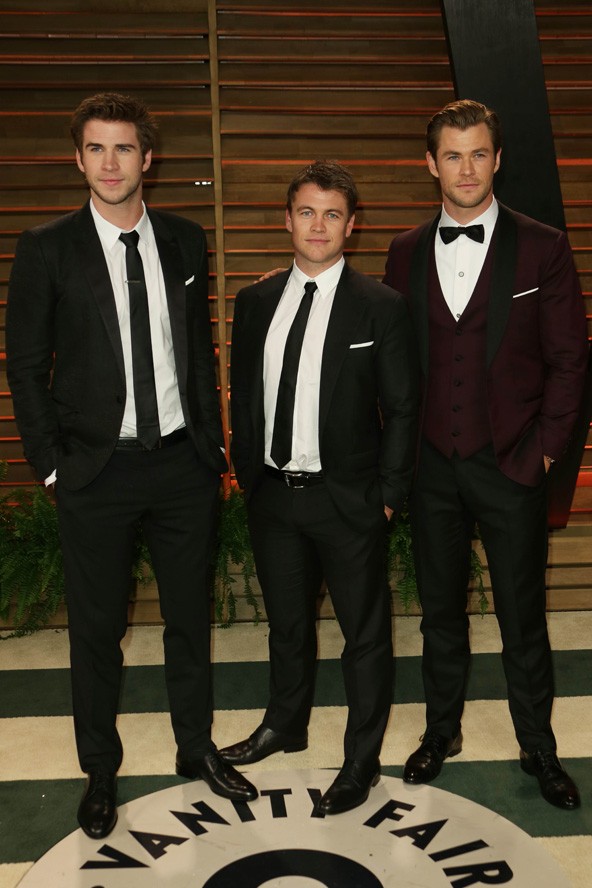 Chris, Luke, Liam Hemsworth