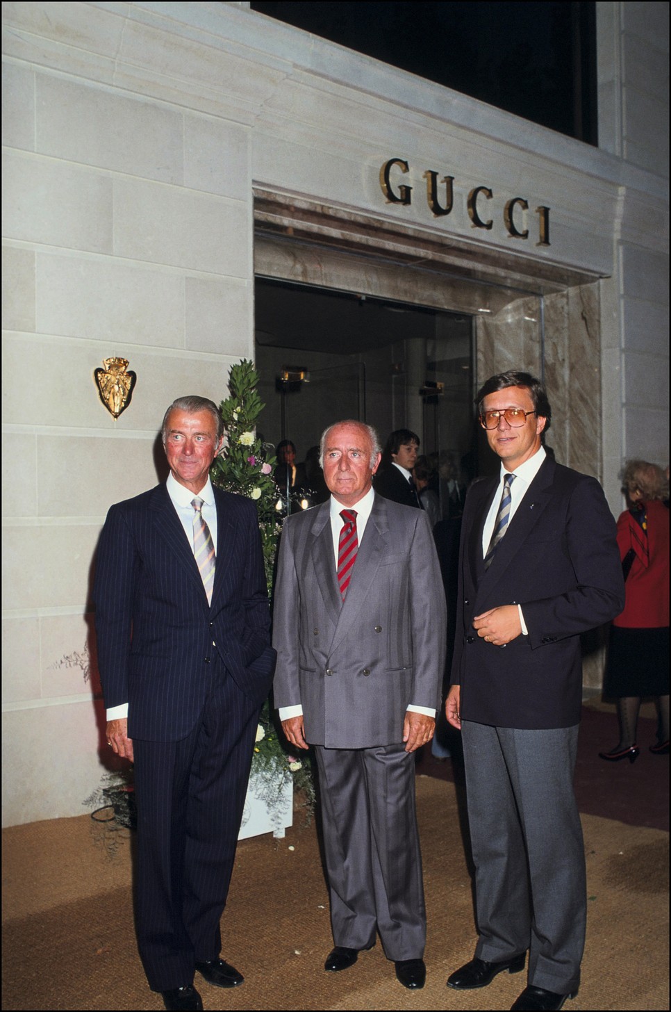 Roberto, Maurizio és Georgio Gucci