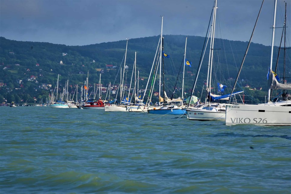 A vitorlások a biztonság mellett a szuper hangulatért is felelnek