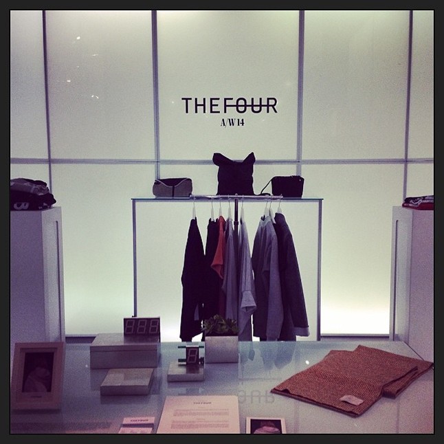 A kiállító térben a The Four tervezőcsapat is kiállított.