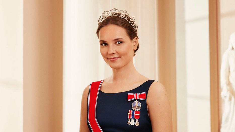 Ingrid Alexandra norvég hercegnő 18. születésnapi portréja