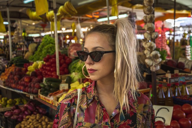 Zsófitól tanulni lehetne, hogyan kell stílusosan vásárolgatni