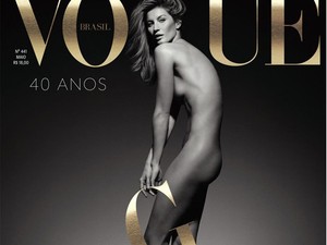 Gisele befejezte. Meztelen címlappal int búcsút a divatvilágnak