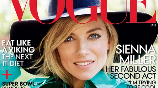 Sienna Miller a Vogue címlapján, kétéves kislánya pedig modell lett