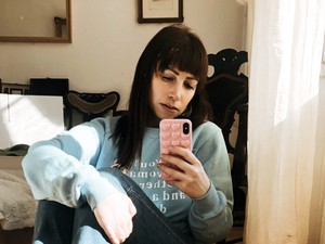 Cselényi Eszter divattervező egy reggeli sétával indította a hetet