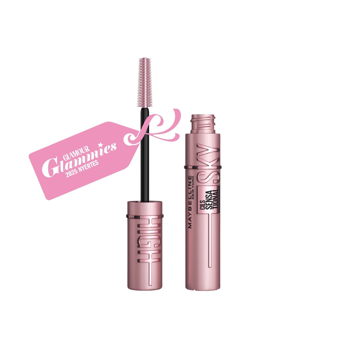 A legjobb szempillaspirál: Maybelline New York Lash Sensational Sky High szempillaspirál fekete